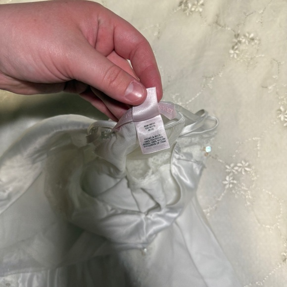 Vintage Y2K Victoria’s Secret White Satin Mesh Inset Bodysuit – Size M - Picture 9 of 9